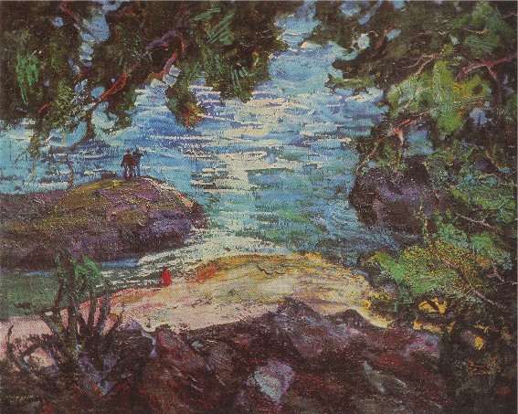 Image - Mykola Hlushchenko: The Adriatic Sea (1975).
